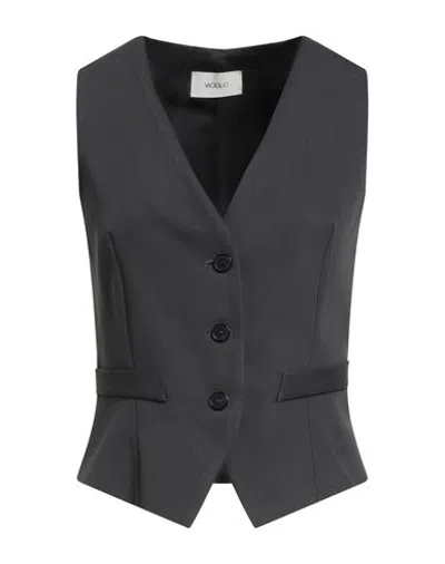Vicolo Woman Tailored Vest Grey Size Xs Polyester, Viscose, Elastane In Gray