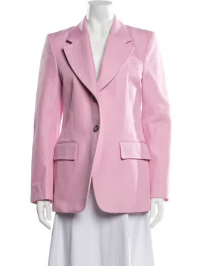 Pre-owned Victoria Beckham Blazer In Pink
