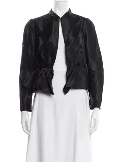 Pre-owned Victoria Beckham Jacket In Black