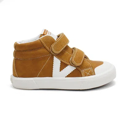 Victoria Kids' Boys' Tribu Tiras High-top Sneakers In Cuero In Brown