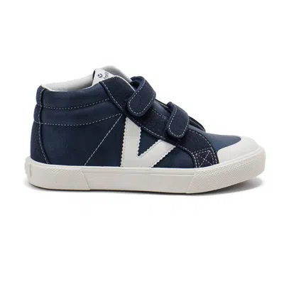 Victoria Kids' Boys' Tribu Tiras High-top Sneakers In Marino In Blue