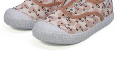 Victoria Kids' Girl's Slip On Canvas Shoes In Rose In Multi