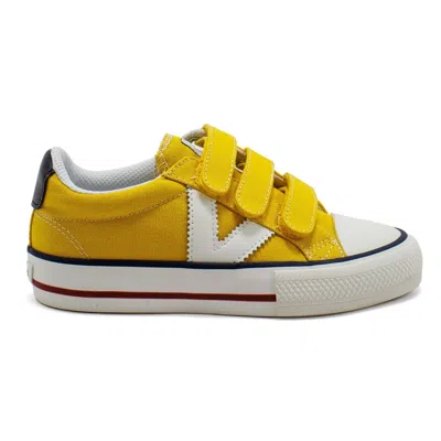 Victoria Kids' Girls' Tribu Canvas Sneakers In Mostaza In Yellow