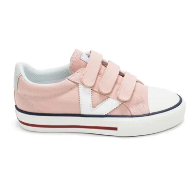 Victoria Kids' Girls' Tribu Canvas Sneakers In Skin In Pink