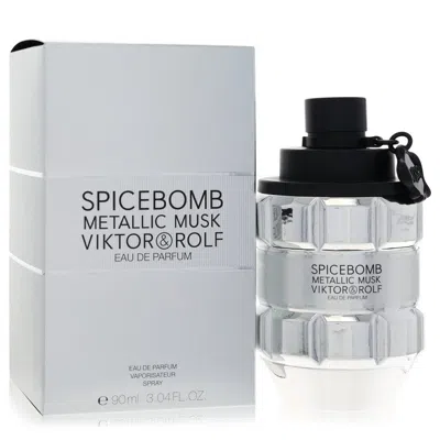 Viktor & Rolf Gift Set 2pcs Combo Spicebomb Metallic Musk By  Eau De Parfum Spray 3.04 oz For Men In Multi
