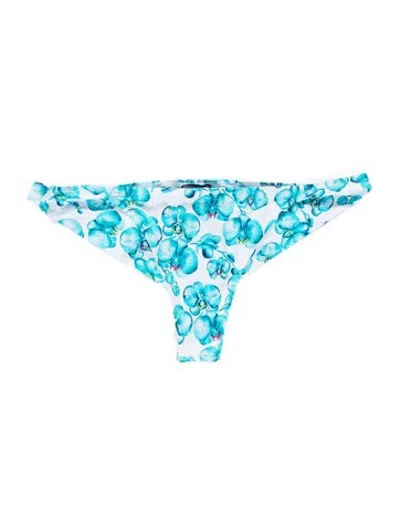 Pre-owned Vilebrequin Floral Print Bottoms W/ Tags In Blue