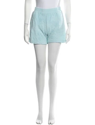 Pre-owned Vilebrequin Patterned Mini Shorts In Blue