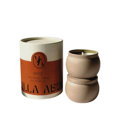 Villa Aburi Spice Discovery Candle Set In Multi