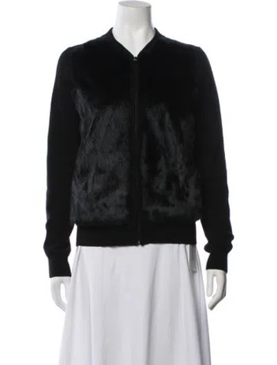 Pre-owned Vince Bomber Jacket In Black