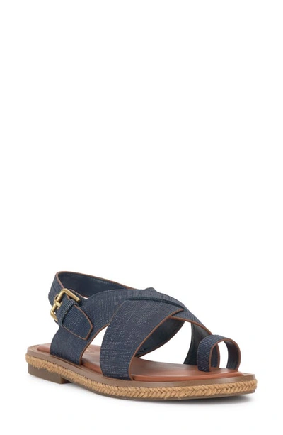 Vince Camuto Ciela Toe Loop Sandal In Elemental Blue