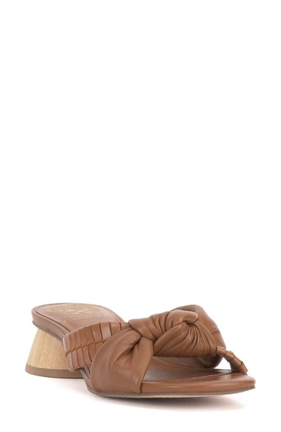 Vince Camuto Leana Slide Sandal In Barn Brown