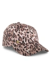 Vince Camuto Leopard Print Baseball Cap