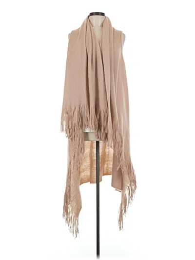Pre-owned Vince Camuto Poncho In Tan