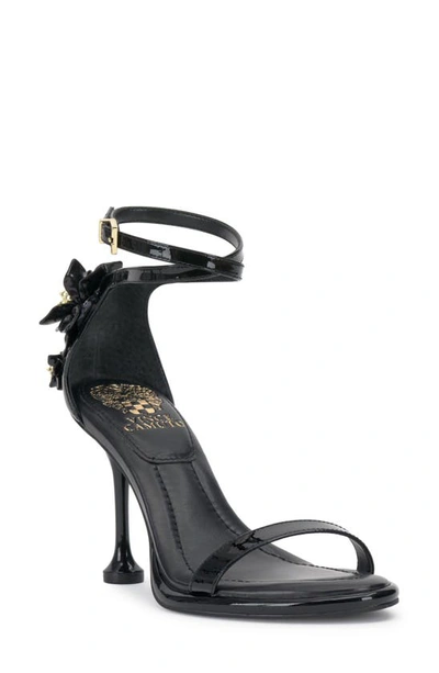 Vince Camuto Tanvie Ankle Strap Sandal In Black