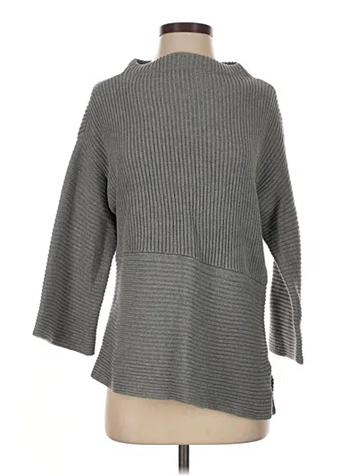 Pre-owned Vince Camuto Turtleneck Sweater In Gray
