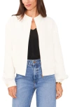 Vince Camuto Water Resistant Oversize Bomber Jacket In Birch