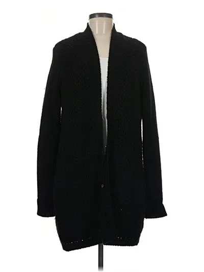 Pre-owned Vince Cardigan Sweater In Black
