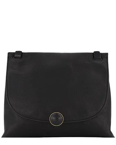 Vince Jasper Leather Crossbody In Black