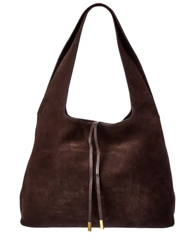 Vince Meadow Leather Tote In Brown
