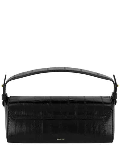 Vince Sabrina Leather Top Handle In Black
