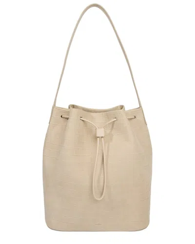 Vince Sarai Leather Bucket Bag In Brown