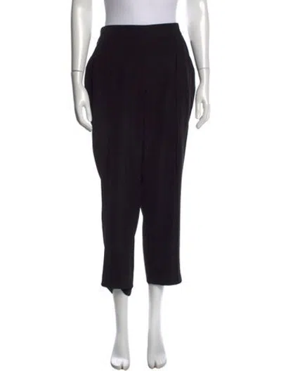 Pre-owned Vince Straight Leg Pants In Black