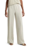 Vince Wide Leg Pull-on Pants In Light Sepia
