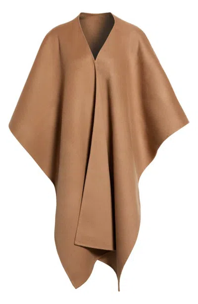Vince Wool & Cashmere Cape Scarf In Brown