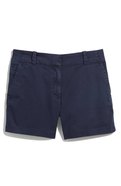 Vineyard Vines Everyday Herringbone Shorts In Nautical Navy