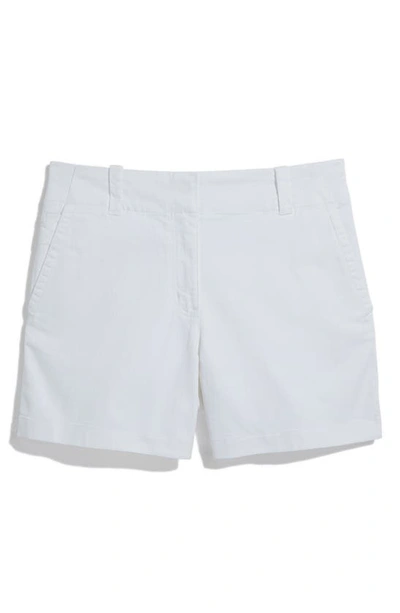 Vineyard Vines Everyday Herringbone Shorts In White Cap