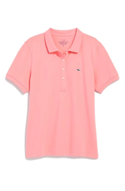 Vineyard Vines Heritage Cotton Polo In Cayman