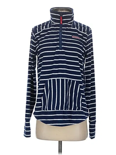 Pre-owned Vineyard Vines Pullover Sweater In Blue