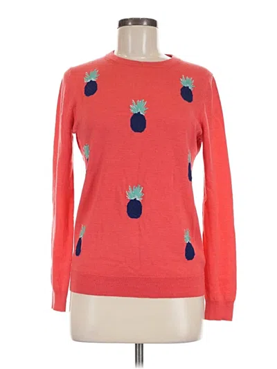 Pre-owned Vineyard Vines Pullover Sweater In Red