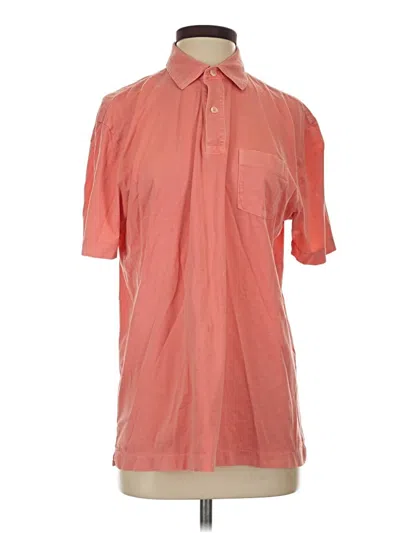 Pre-owned Vineyard Vines Short Sleeve Polo Shirt In Orange