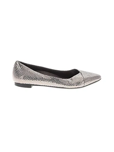Pre-owned Vionic Flats In Silver