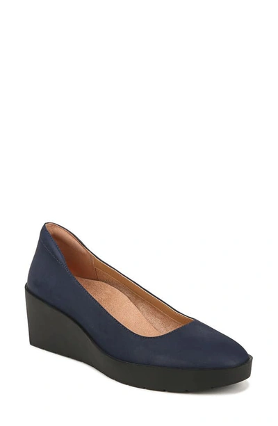 Vionic Sereno Wedge Pump In Navy