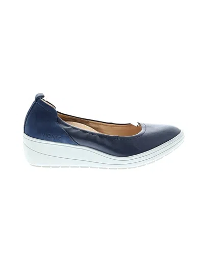 Pre-owned Vionic Wedges In Blue