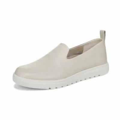 Vionic Women's Uptown Willa Slip On Sneakers In Cream Tumbled Leather In Multi