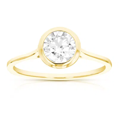 Vir Jewels 3 Cttw Lab Grown Diamond Engagement Solitaire Ring In 14k Yellow Gold For Women
