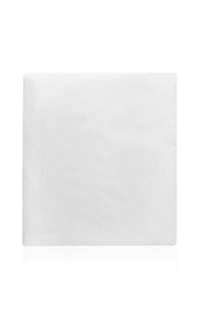 Vis-a-vis Paris Spring Queen Cotton Percale Fitted Sheet In Multi