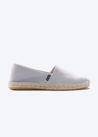 Viscata Sitges Canvas Men's Espadrilles In Ash Grey