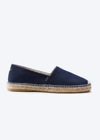 Viscata Sitges Canvas Men's Espadrilles In Navy Blue