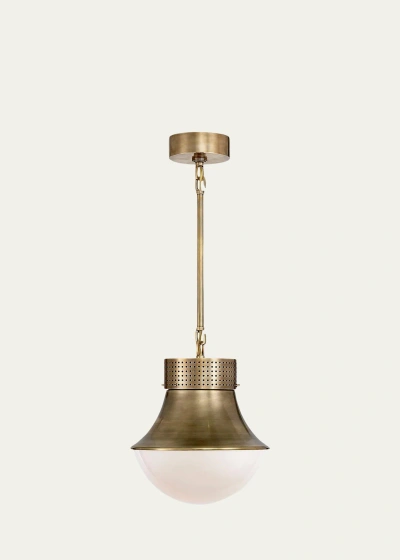 Visual Comfort Signature Precision Small Pendant By Kelly Wearstler In Bronze