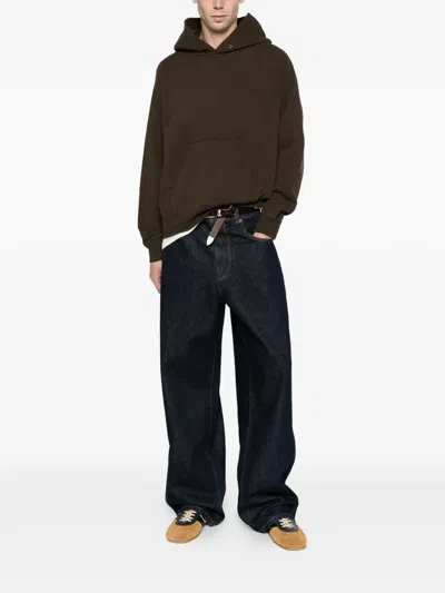 Visvim Jumbo Sb Hoodie In Brown