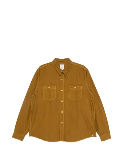 Visvim Larrikan Long-sleeve Shirt In Brown