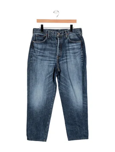 Pre-owned Visvim Straight-leg Jeans In Blue