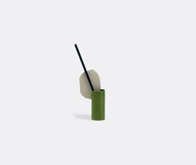 Vitra 'barre' Vase Découpage In Green In Green, Blue, Grey