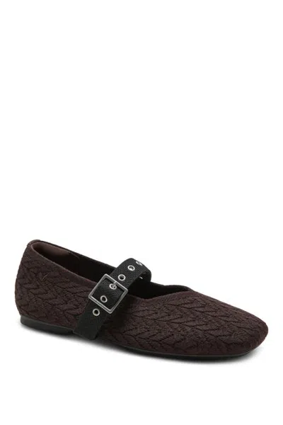 Vivaia Myriel Square-toe Margot Mary Jane In Brown