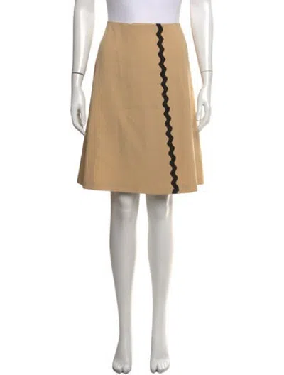 Pre-owned Vivetta Knee-length Skirt In Neutrals