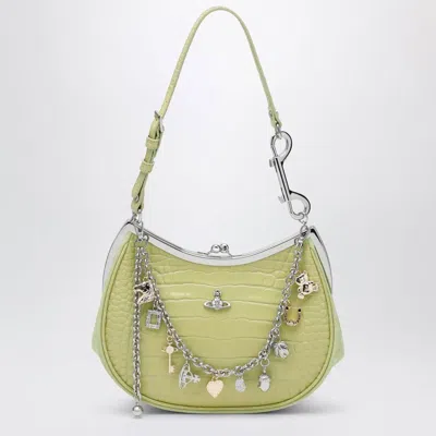 Vivienne Westwood Charm Frame Purse -  - Leather - Green